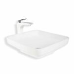 Lena E-4416 Beyaz Tezgah Üstü Lavabo
