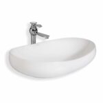 Lena E-5257 Beyaz Tezgah Üstü Lavabo