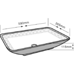 Lena E-8321 Bakır Tezgah Üstü Lavabo - E-8321 - Tezgah Üstü Lavabo - 1