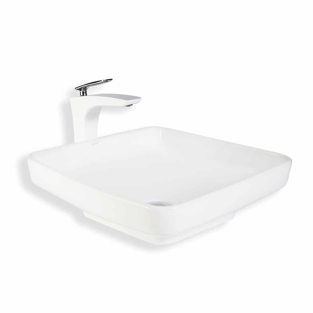 Lena E-4416 Beyaz Tezgah Üstü Lavabo Lena E-4416 Beyaz Tezgah Üstü Lavabo