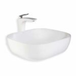 Lena E-4613 Beyaz Tezgah Üstü Lavabo - E-4613 - Tezgah Üstü Lavabo