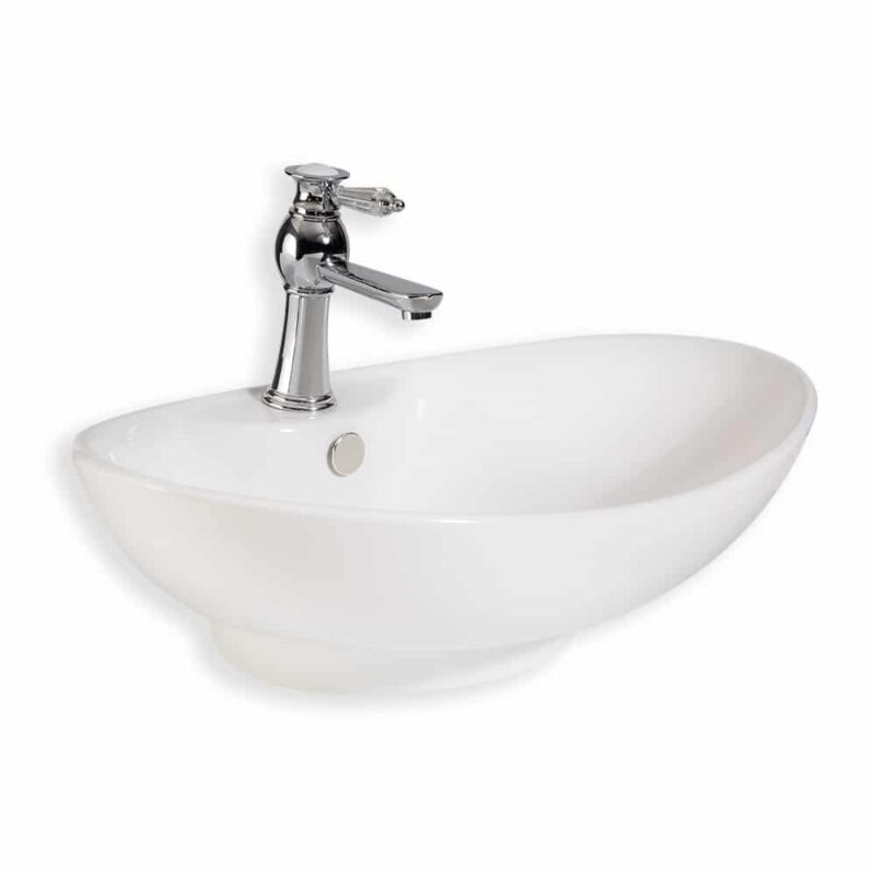 Lena E-5251 Beyaz Tezgah Üstü Lavabo