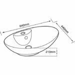 Lena E-5251 Beyaz Tezgah Üstü Lavabo - E-5251 - Tezgah Üstü Lavabo - 1