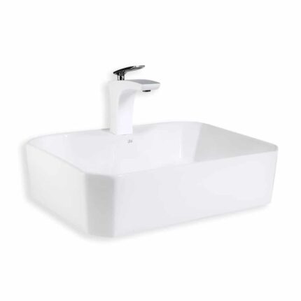 Lena E-5406 Beyaz Tezgah Üstü Lavabo