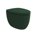 Bocchi Etna Gizli Taharet Girişli Asma Klozet Mat Yeşil