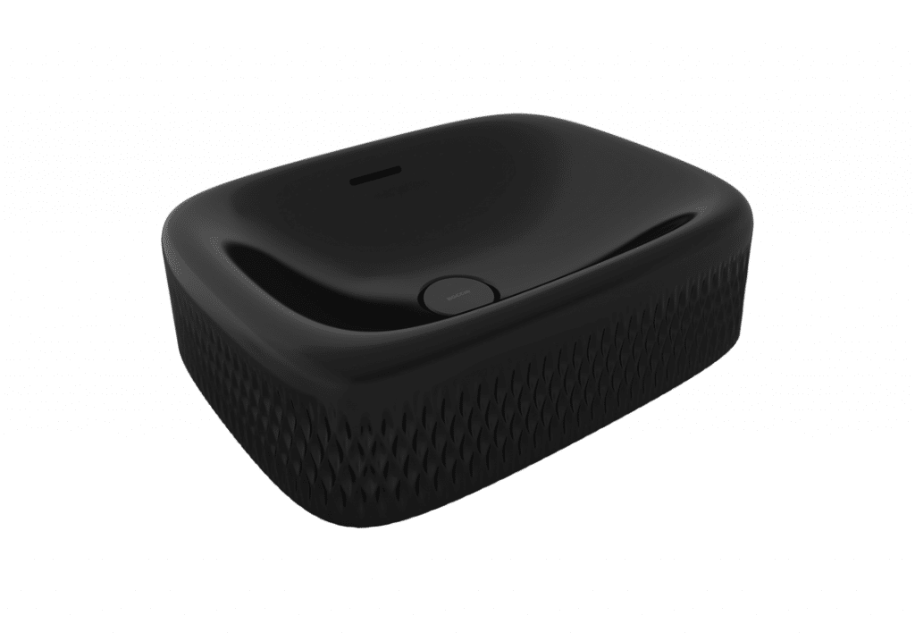 Bocchi New Age Tezgah Üstü Lavabo 55 cm Parlak Siyah