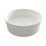 Bocchi Sottile Slim Line Tezgah Üstü Lavabo 38 cm Mat Beyaz