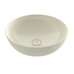 Bocchi Sottile Slim Line Tezgah Üstü Lavabo 38 cm Parlak Bisküvi