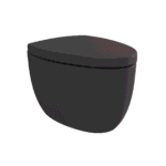 Bocchi Etna Gizli Taharet Girişli Asma Klozet Mat Antrasit - 1116-020-0128 - Asma Klozet - 2