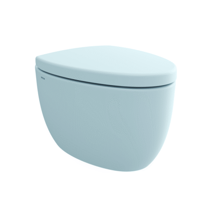 Bocchi Etna Gizli Taharet Girişli Asma Klozet Mat Buz Mavisi
