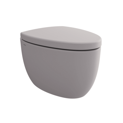 Bocchi Etna Gizli Taharet Girişli Asma Klozet Mat Gri - 1116-006-0128 - Asma Klozet - 1