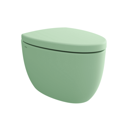 Bocchi Etna Gizli Taharet Girişli Asma Klozet Mat Mint Yeşil - 1116-033-0128 - Asma Klozet - 1