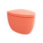 Bocchi Etna Gizli Taharet Girişli Asma Klozet Mat Somon - 1116-032-0128 - Asma Klozet - 1