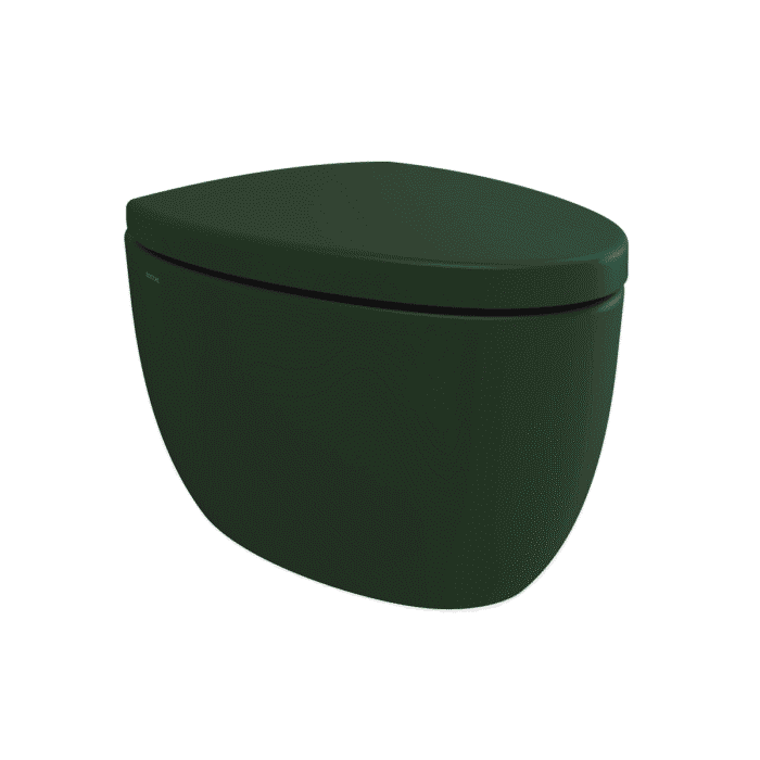 Bocchi Etna Gizli Taharet Girişli Asma Klozet Mat Yeşil
