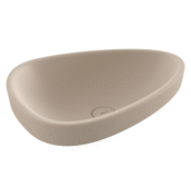 Bocchi Etna Tezgah Üstü Lavabo 58 cm Mat Yasemin - 1112-007-0125 - Yarım Tezgah Lavabo - 1