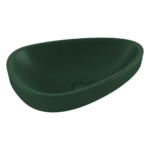 Bocchi Etna Tezgah Üstü Lavabo 58 cm Mat Yeşil - 1112-027-0125 - Yarım Tezgah Lavabo - 1
