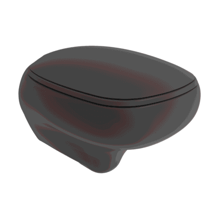 Bocchi Fenice Gizli Taharet Girişli Asma Klozet Mat Antrasit - 1166-020-0128 - Asma Klozet - 1