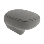 Bocchi Fenice Gizli Taharet Girişli Asma Klozet Mat Beton - 1166-069-0128 - Asma Klozet - 1