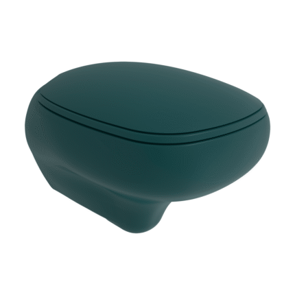 Bocchi Fenice Gizli Taharet Girişli Asma Klozet Mat Petrol Mavisi - 1166-071-0128 - Asma Klozet - 1