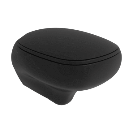 Bocchi Fenice Gizli Taharet Girişli Asma Klozet Mat Siyah - 1166-004-0128 - Asma Klozet - 1