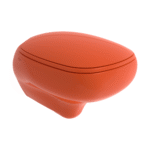 Bocchi Fenice Gizli Taharet Girişli Asma Klozet Parlak Turuncu - 1166-012-0128 - Asma Klozet - 1