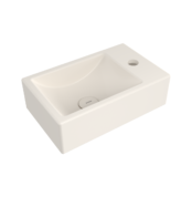 Bocchi Milano Tezgah Üstü/Asma Lavabo 37 cm Parlak Bisküvi - 1419-014-0126 - Mini Lavabo