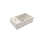 Bocchi Milano Tezgah Üstü/Asma Lavabo 37 cm Parlak Bisküvi - 1418-014-0126 - Mini Lavabo