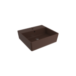 Bocchi Milano Tezgah Üstü/Asma Lavabo 50 cm Mat Kahve - 1216-025-0126 - Asma Lavabo