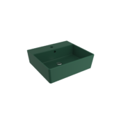 Bocchi Milano Tezgah Üstü/Asma Lavabo 50 cm Mat Yeşil - 1216-027-0126 - Asma Lavabo