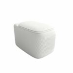 Bocchi New Age Gizli Taharet Girişli Asma Klozet Mat Beyaz - 1409-002-0128 - Asma Klozet - 1