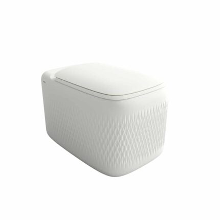 Bocchi New Age Gizli Taharet Girişli Asma Klozet Mat Beyaz - 1409-002-0128 - Asma Klozet - 1