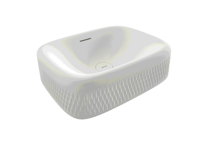 Bocchi New Age Tezgah Üstü Lavabo 55 cm Mat Beyaz - 1411-002-0125 - Tezgah Üstü Lavabo - 1