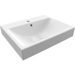 Bocchi Scala Arch Tezgah Üstü Lavabo 60 cm Parlak Beyaz - 1077-001-0126 - Tezgah Üstü Lavabo - 1