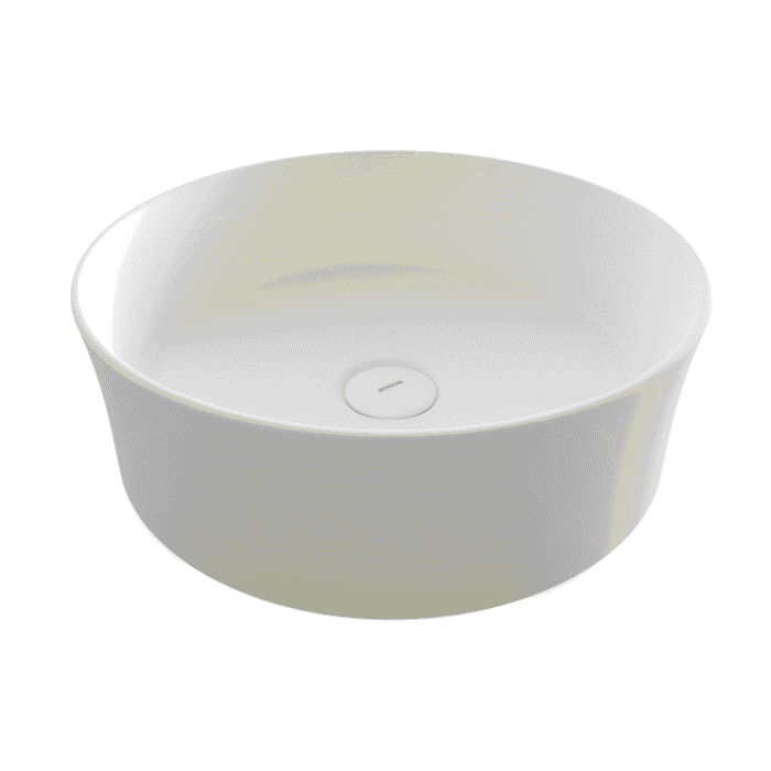 Bocchi Sottile Slim Line Tezgah Üstü Lavabo 38 cm Mat Beyaz