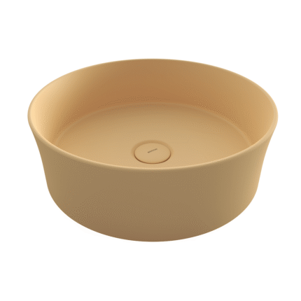 Bocchi Sottile Slim Line Tezgah Üstü Lavabo 38 cm Mat Kaşmir