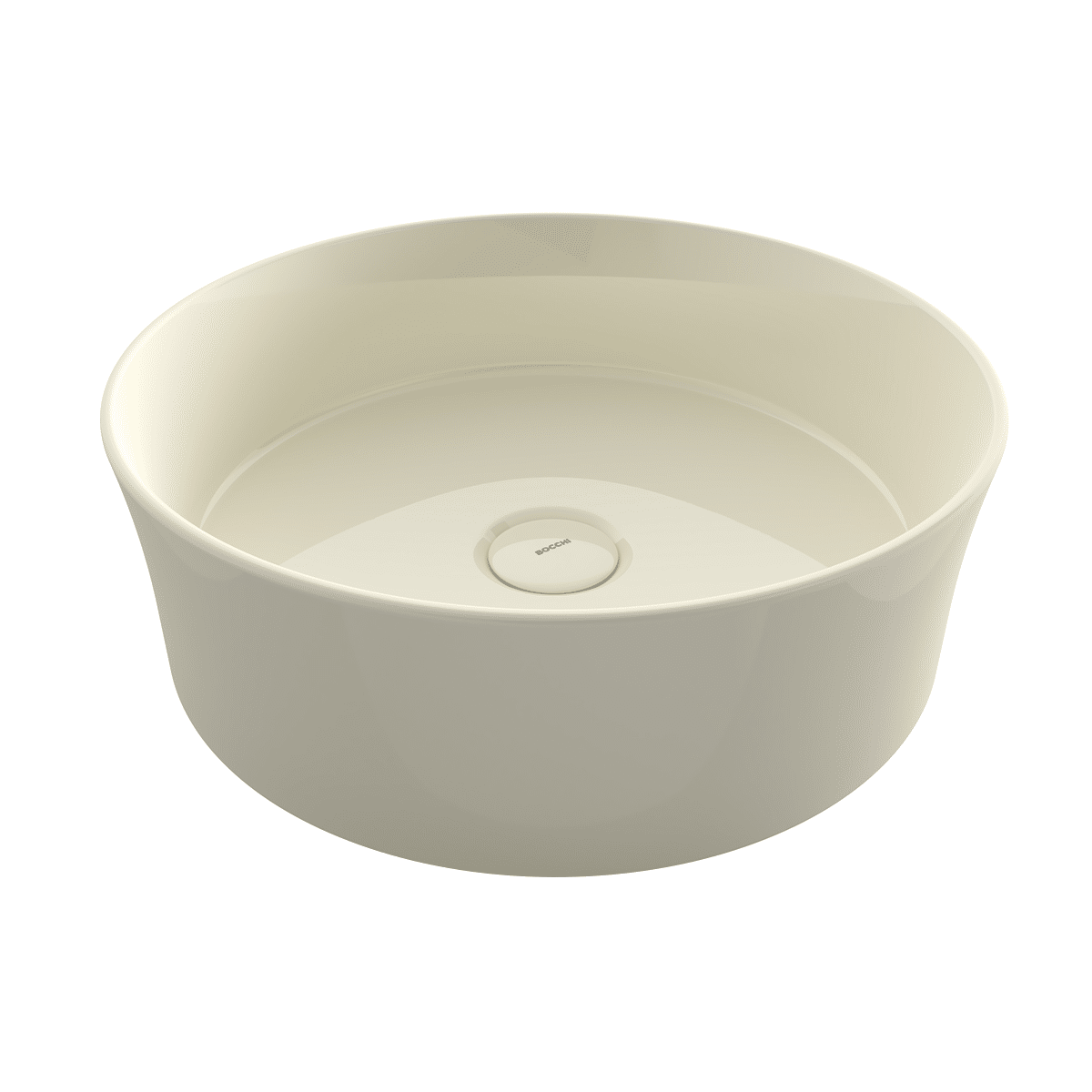 Bocchi Sottile Slim Line Tezgah Üstü Lavabo 38 cm Parlak Bisküvi Bocchi Sottile Slim Line Tezgah Üstü Lavabo 38 cm Parlak Bisküvi