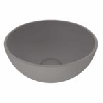 Bocchi Sottile Slim Line Tezgah Üstü Lavabo 26 cm Mat Gri - 1471-006-0125 - Tezgah Üstü Lavabo - 1