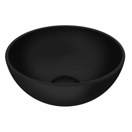 Bocchi Sottile Slim Line Tezgah Üstü Lavabo 26 cm Mat Siyah - 1471-004-0125 - Tezgah Üstü Lavabo - 1