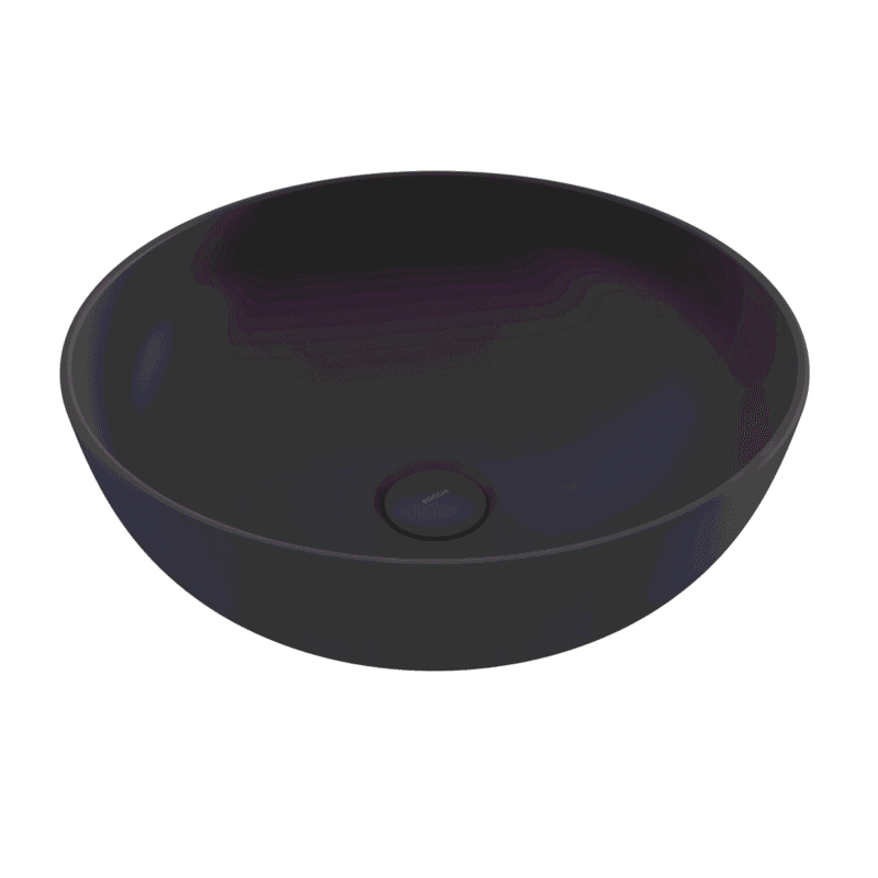 Bocchi Sottile Slim Line Tezgah Üstü Lavabo 38 cm Mat Antrasit - 1494-020-0125 - Tezgah Üstü Lavabo - 1