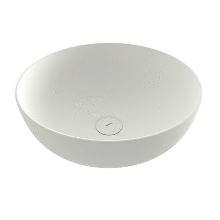 Bocchi Sottile Slim Line Tezgah Üstü Lavabo 38 cm Mat Beyaz - 1494-002-0125 - Tezgah Üstü Lavabo - 1