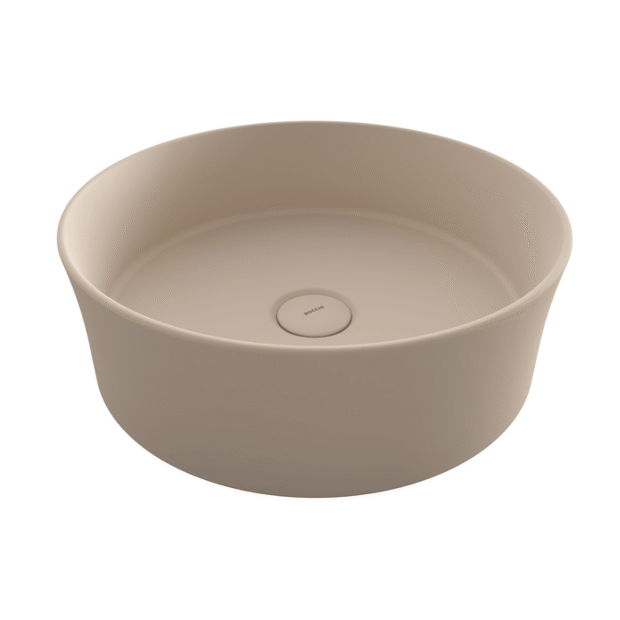 Bocchi Sottile Slim Line Tezgah Üstü Lavabo 38 cm Mat Yasemin - 1478-007-0125 - Tezgah Üstü Lavabo - 1