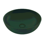 Bocchi Sottile Slim Line Tezgah Üstü Lavabo 38 cm Mat Yeşil - 1494-027-0125 - Tezgah Üstü Lavabo - 1