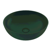 Bocchi Sottile Slim Line Tezgah Üstü Lavabo 38 cm Mat Yeşil - 1494-027-0125 - Tezgah Üstü Lavabo - 1