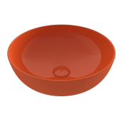 Bocchi Sottile Slim Line Tezgah Üstü Lavabo 38 cm Parlak Turuncu - 1494-012-0125 - Tezgah Üstü Lavabo - 1