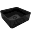 Bocchi Sottile Slim Line Tezgah Üstü Lavabo 38x38 cm Parlak Siyah - 1477-005-0125 - Tezgah Üstü Lavabo - 1