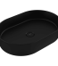 Bocchi Sottile Slim Line Tezgah Üstü Lavabo 55x38 cm Mat Siyah - 1521-004-0125 - Tezgah Üstü Lavabo - 1