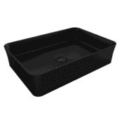 Bocchi Sottile Slim Line Tezgah Üstü Lavabo 55x38 cm Mat Siyah - 1476-004-0125 - Tezgah Üstü Lavabo - 1