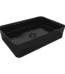 Bocchi Sottile Slim Line Tezgah Üstü Lavabo 55x38 cm Parlak Siyah - 1476-005-0125 - Tezgah Üstü Lavabo - 1