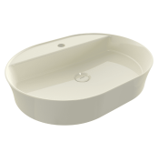 Bocchi Sottile Slim Line Tezgah Üstü Lavabo 60x45 cm Parlak Bisküvi - 1600-014-0126 - Tezgah Üstü Lavabo - 1