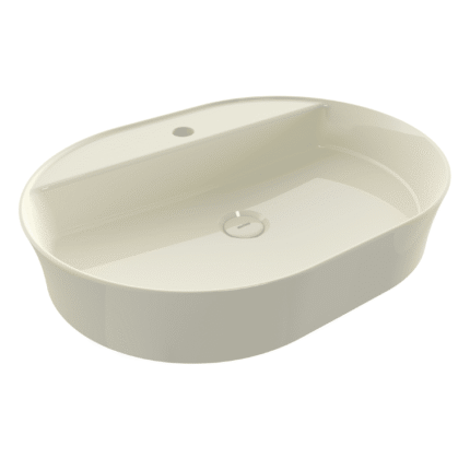 Bocchi Sottile Slim Line Tezgah Üstü Lavabo 60x45 cm Parlak Bisküvi - 1600-014-0126 - Tezgah Üstü Lavabo - 1